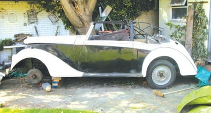 Armstrong Siddeley Hurricane  Drophead Restoration Poject