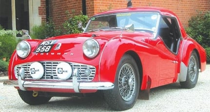 Triumph TR 3 A Works Specification Rally Car - FIA papers 1960