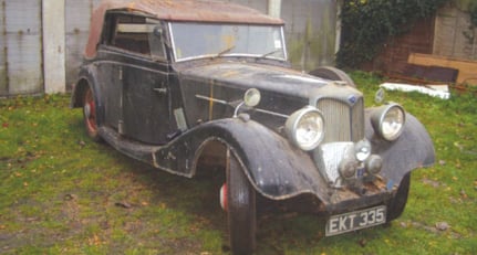 Riley 16/4 Redfern Saloon Tourer by Maltby 1938