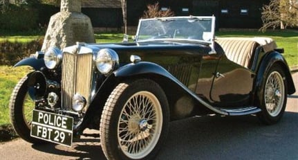 MG TC East Riding Constabulary Patrol Car 1948