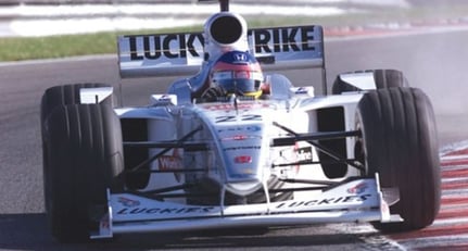 B.A.R. Formula 1 020 Ex-Formula One Racing Chassis -Ex Jacques Vill 2000