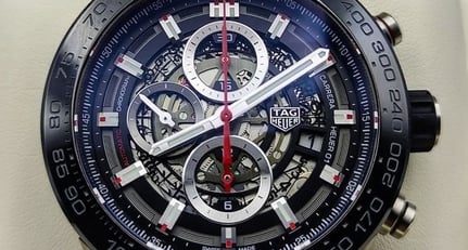 Tag heuer calibre 01 skeleton cheap