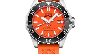 Swiss D1ver - The ultimate Diver Watch - US100.Orange