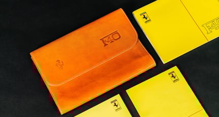 Ferrari F40 Owner’s Manual Pouch Complete Set