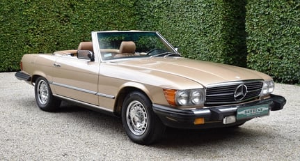 Mercedes 380 SL (1985) Champagner Metallic