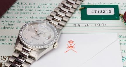 Rolex 8385 18k geneve price white gold discount