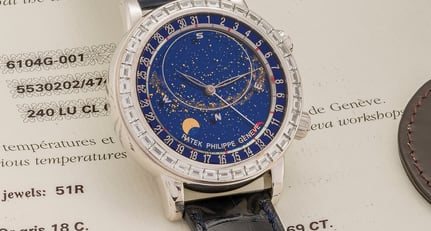 Patek philippe 6104g top