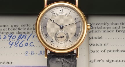 Breguet Ref. 3290 Classic Driver Market