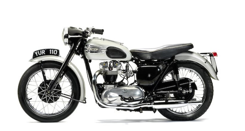 1957 triumph hot sale motorcycle for sale