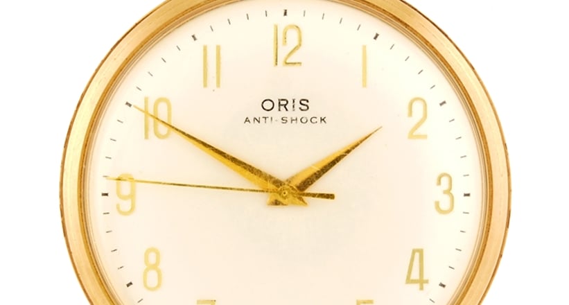 Oris anti shock pocket watch top