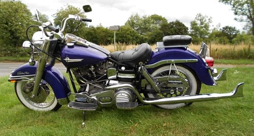 1973 harley shop davidson flh
