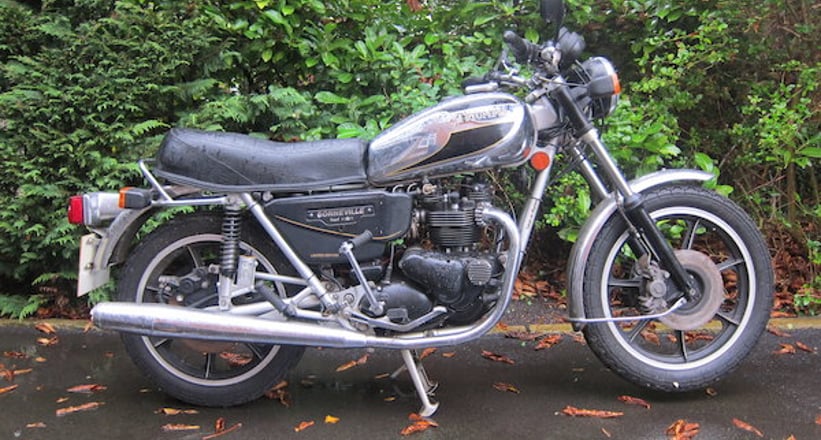 1981 triumph bonneville top
