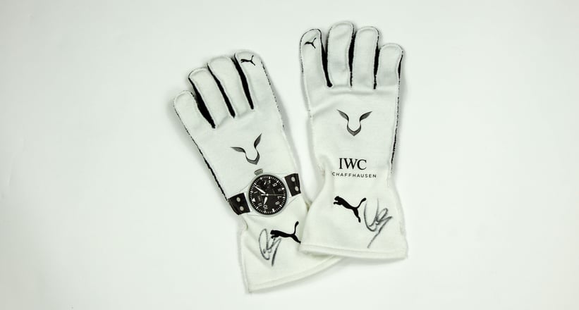 Signed Lewis Hamilton Gloves Classic Driver Market