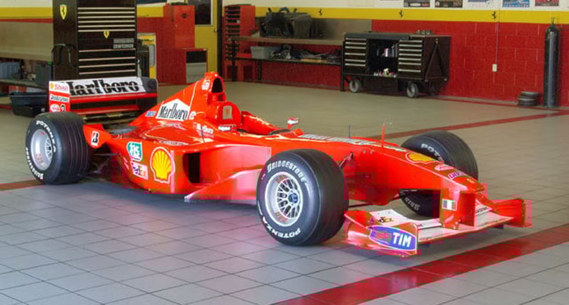 2000 Ferrari Formula 1 Ex Michael Schumacher Brazilian Grand