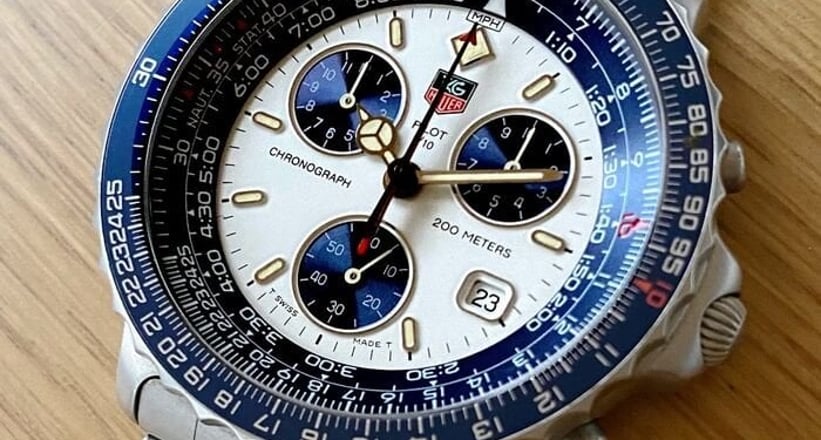 Tag heuer pilot clearance