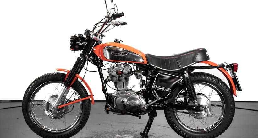 Ducati sales scrambler 1970