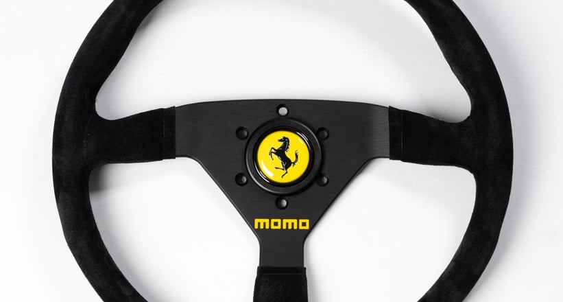 Ferrari Momo Challenge Suede Steering Wheel Classic Driver Market