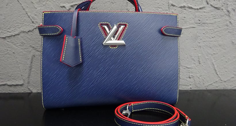 Lv twist tote bag best sale