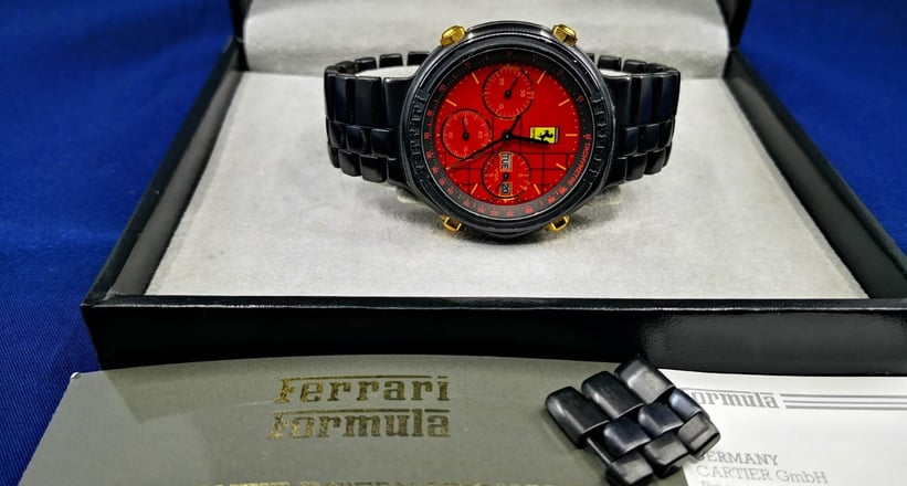 Cartier ferrari formula chronograph store