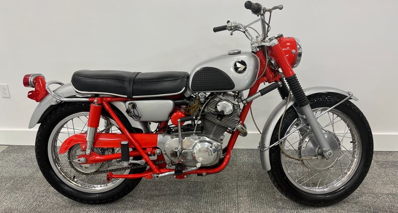 1967 honda 305 scrambler hot sale