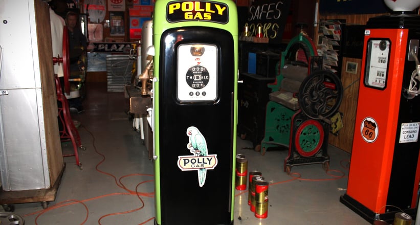 Polly gas pump outlet for sale