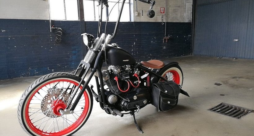 1984 shop harley sportster