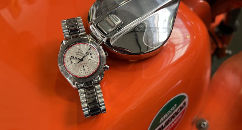 Omega speedmaster michael top schumacher limited edition 2000