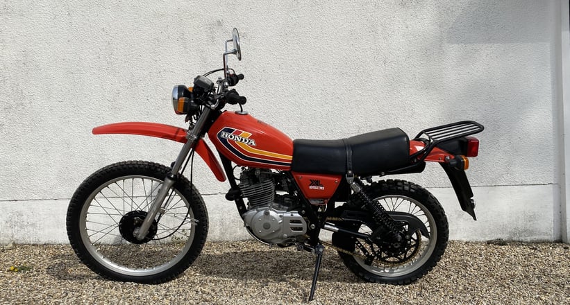 1975 honda dirt deals bike