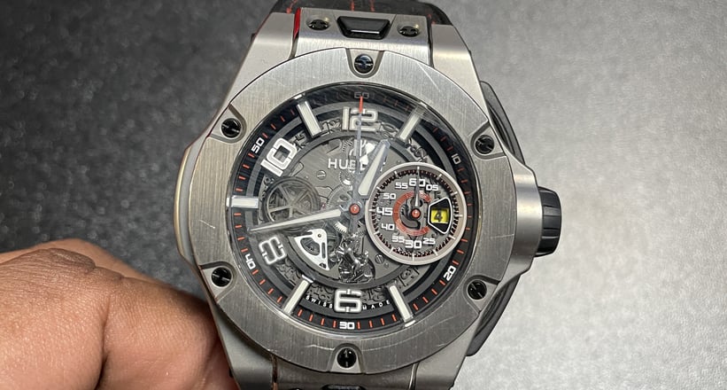 Hublot big bang ferrari clearance unico