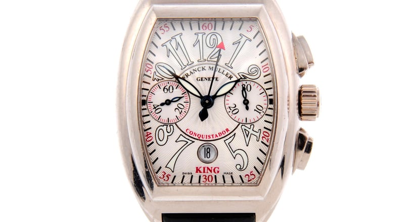 Franck muller clearance conquistador king chronograph