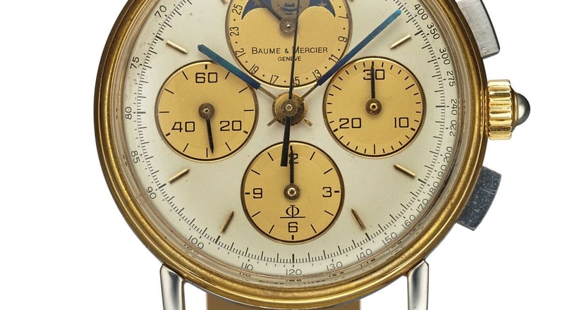 Baume mercier cheap moonphase chronograph