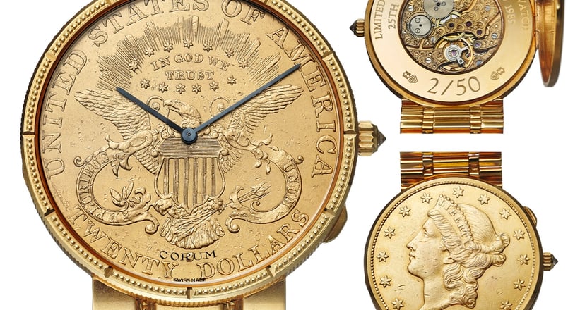 Corum 20 dollar uhr sale