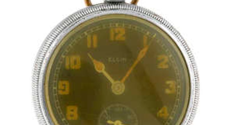 Elgin military pocket watch cheap