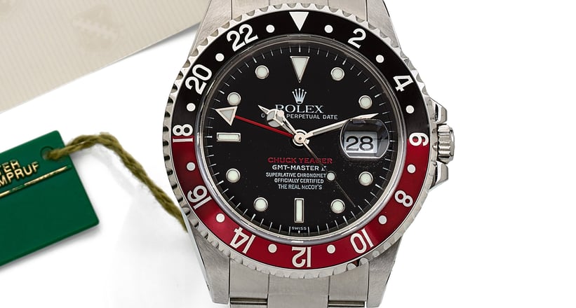 Chuck yeager rolex top