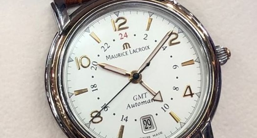 Maurice lacroix pontos gmt hot sale