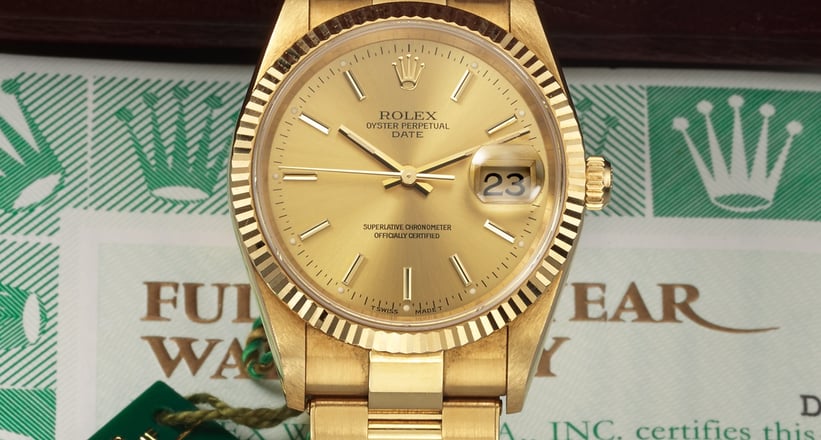 Rolex 15238 best sale