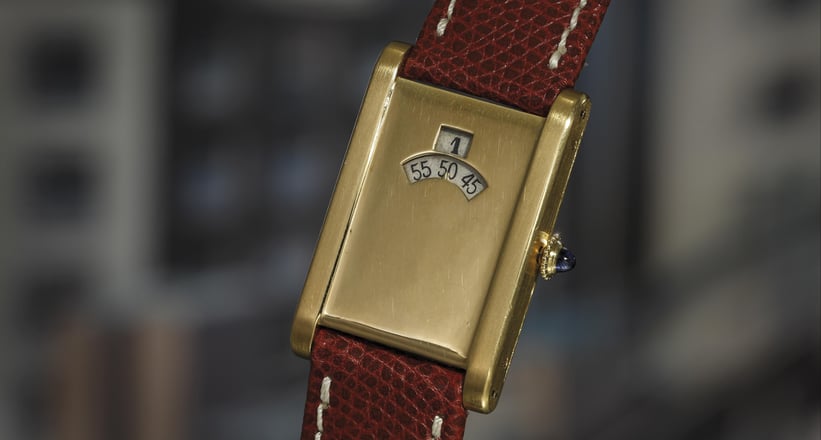 Cartier cheap jump hour