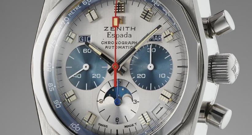 Zenith espada 2025 chronograph