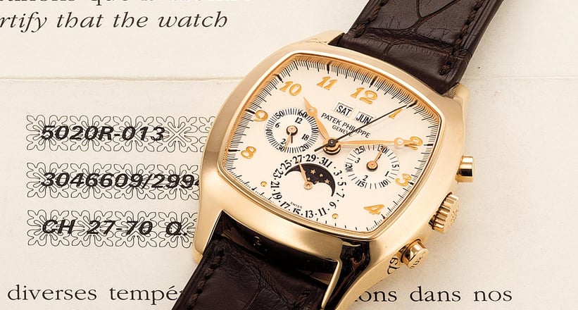 Patek philippe new arrivals 2002