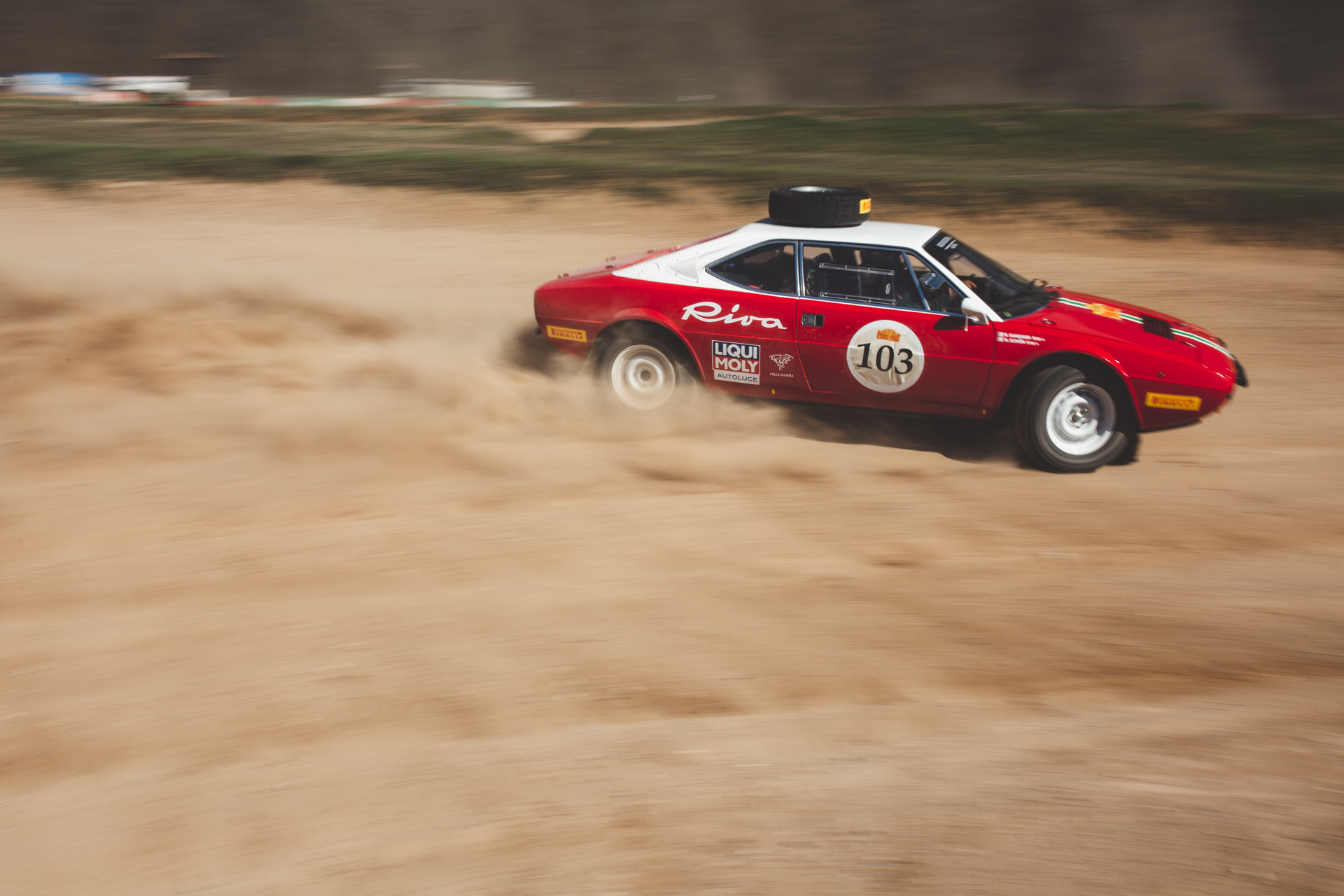 This Ferrari 308 GT4 Rally was built to race from Peking to Paris 