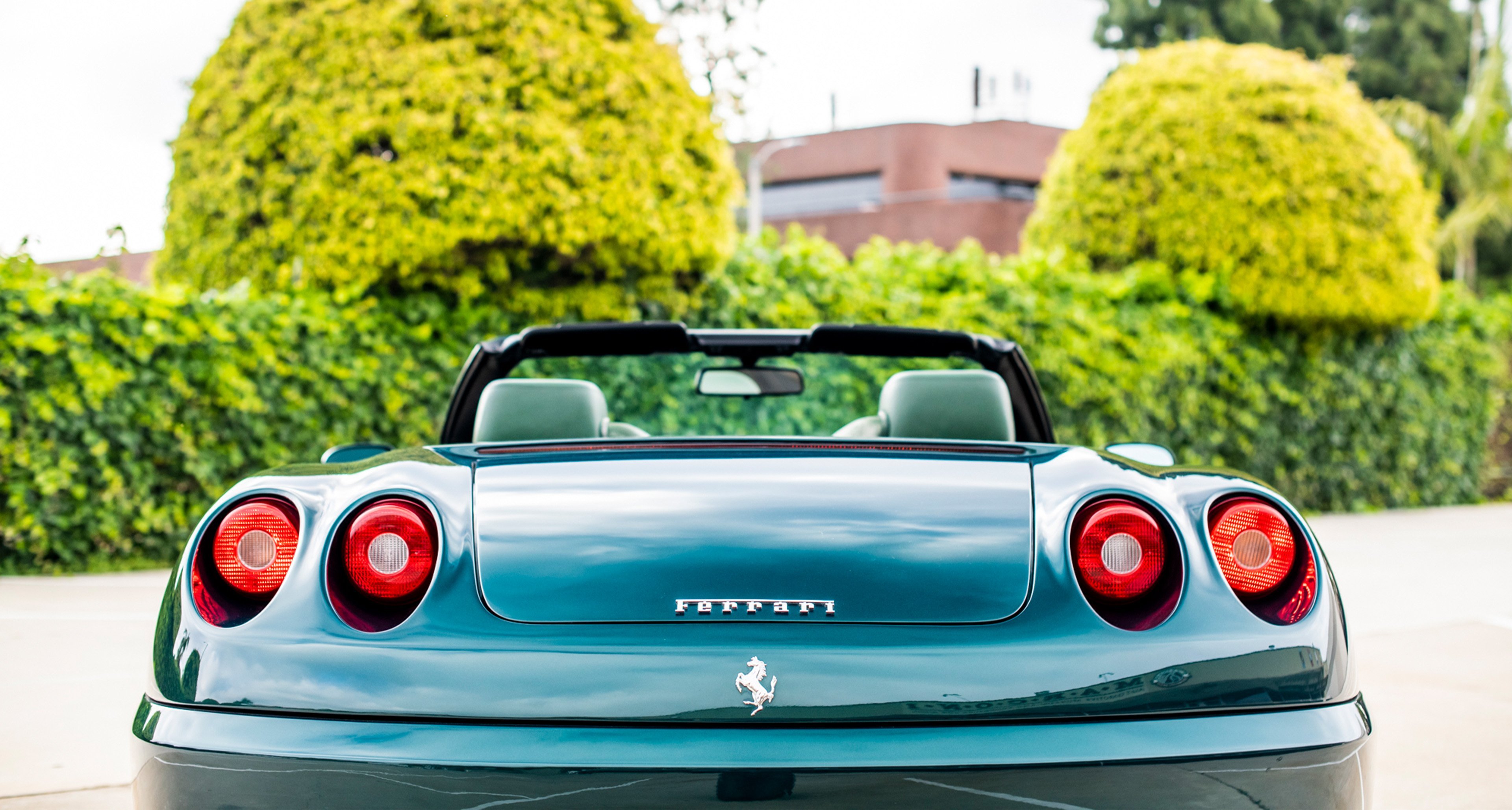 The Sultan of Brunei's Ferrari 456 GT Venice Cabriolet will