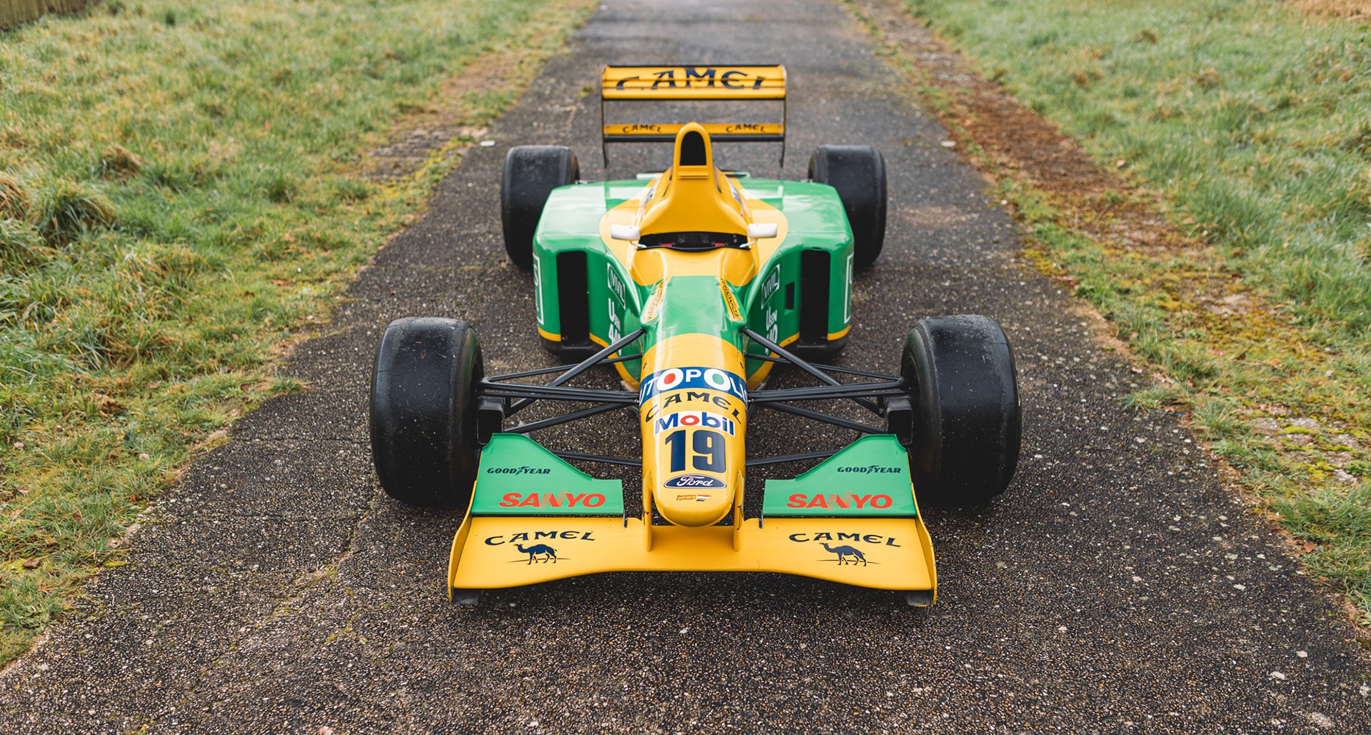 Raced by Michael Schumacher, this Benetton B192 radiates