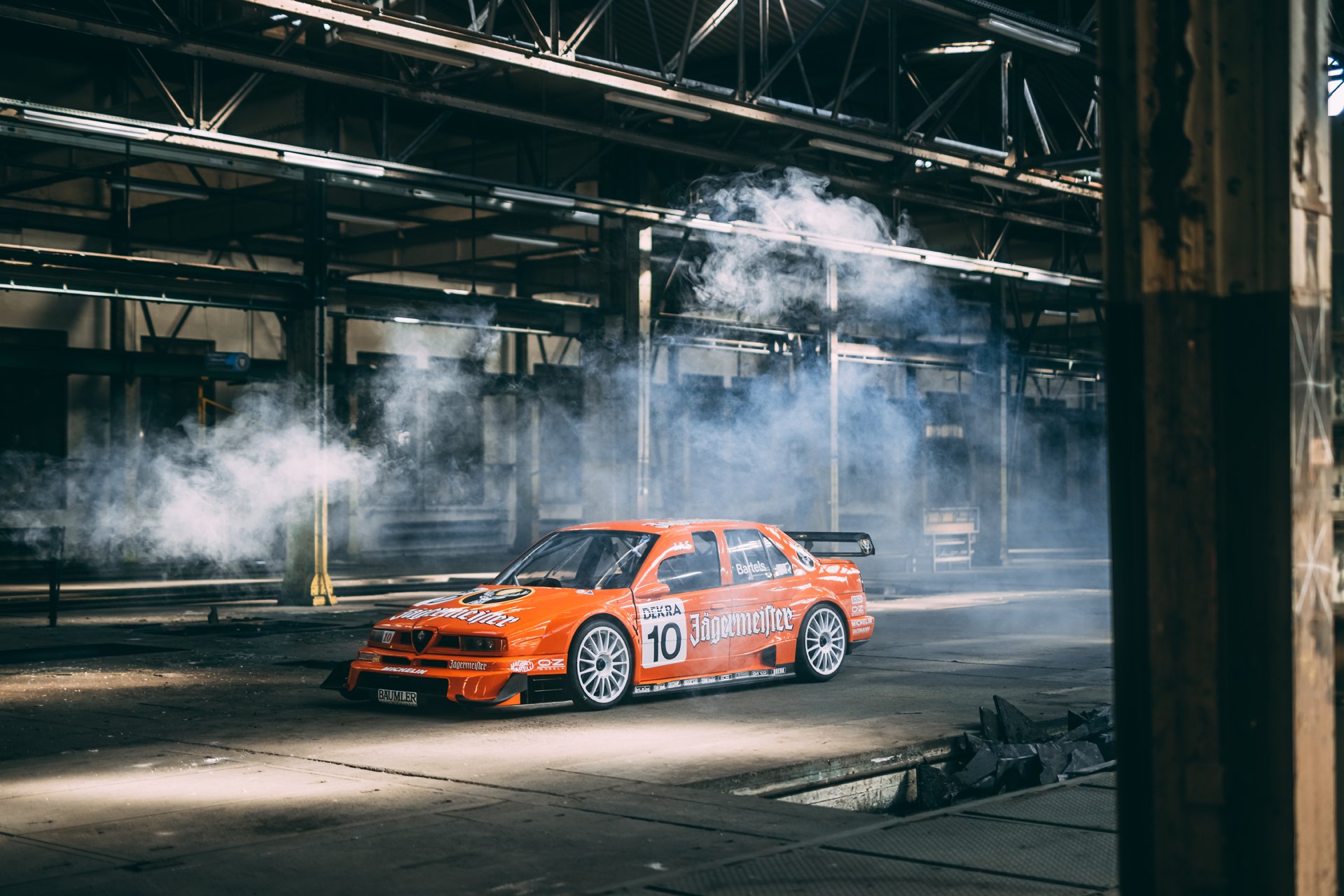 Going for DTM glory with Jägermeister Racing's Alfa Romeo