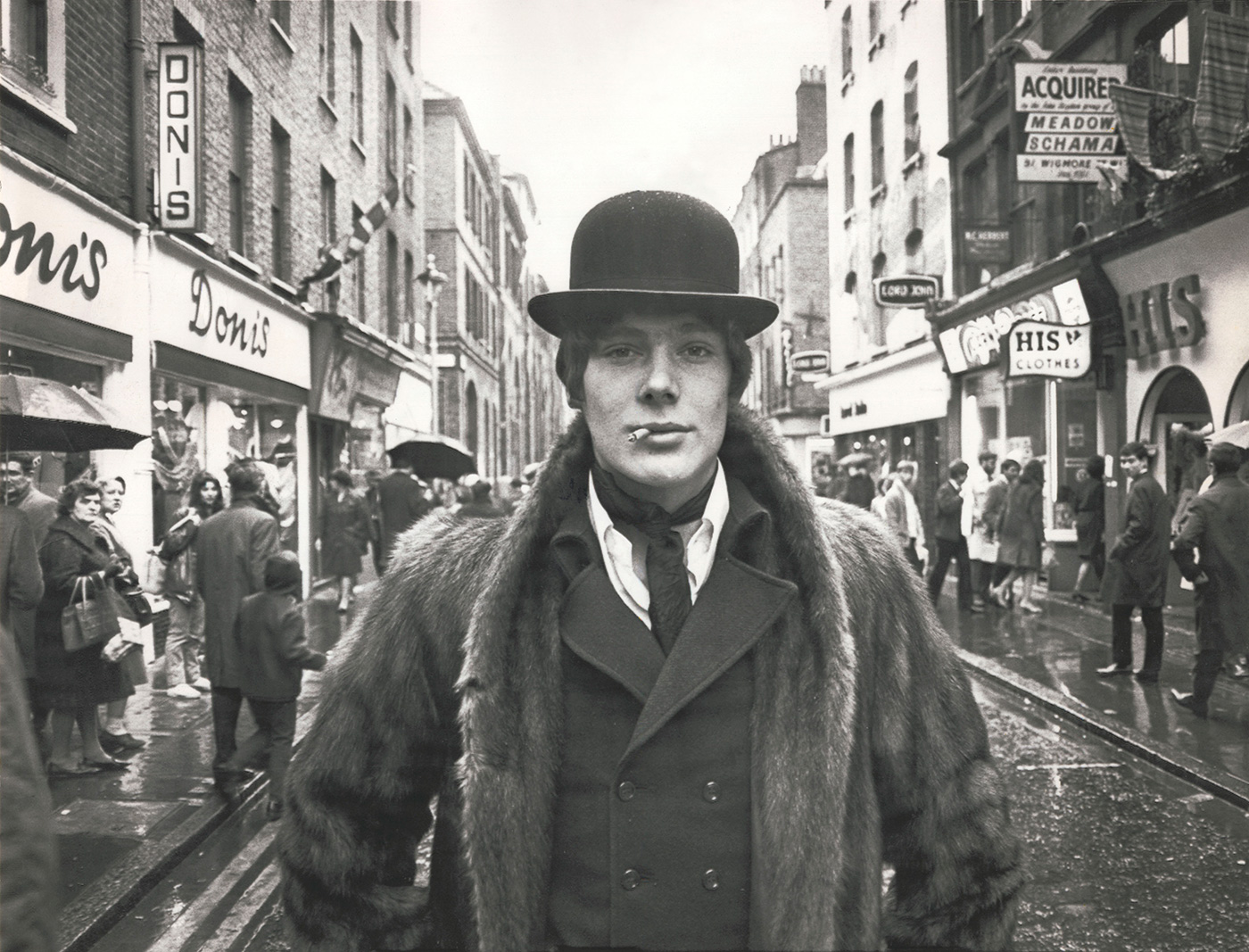 Snapshot, 1968 A dandy on London's Carnaby Street