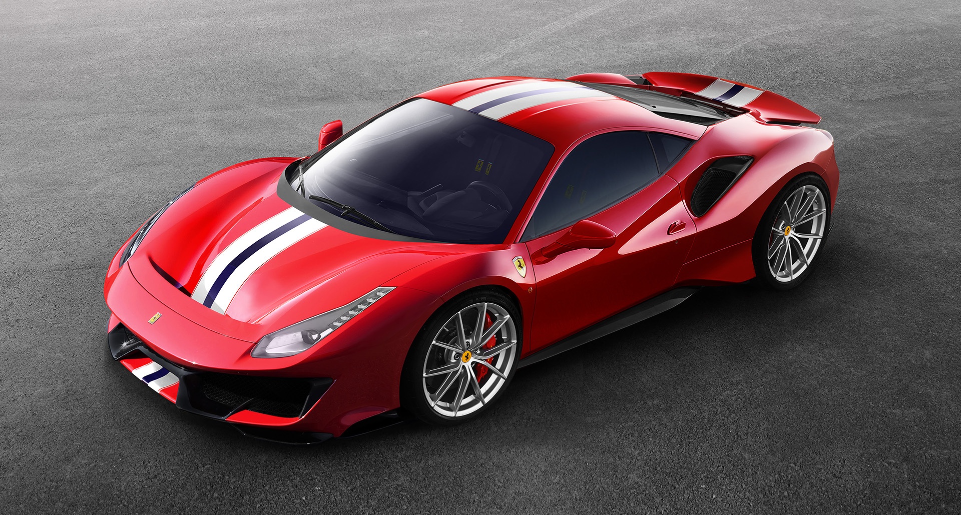 Get your first official look at the new Ferrari 488 Pista