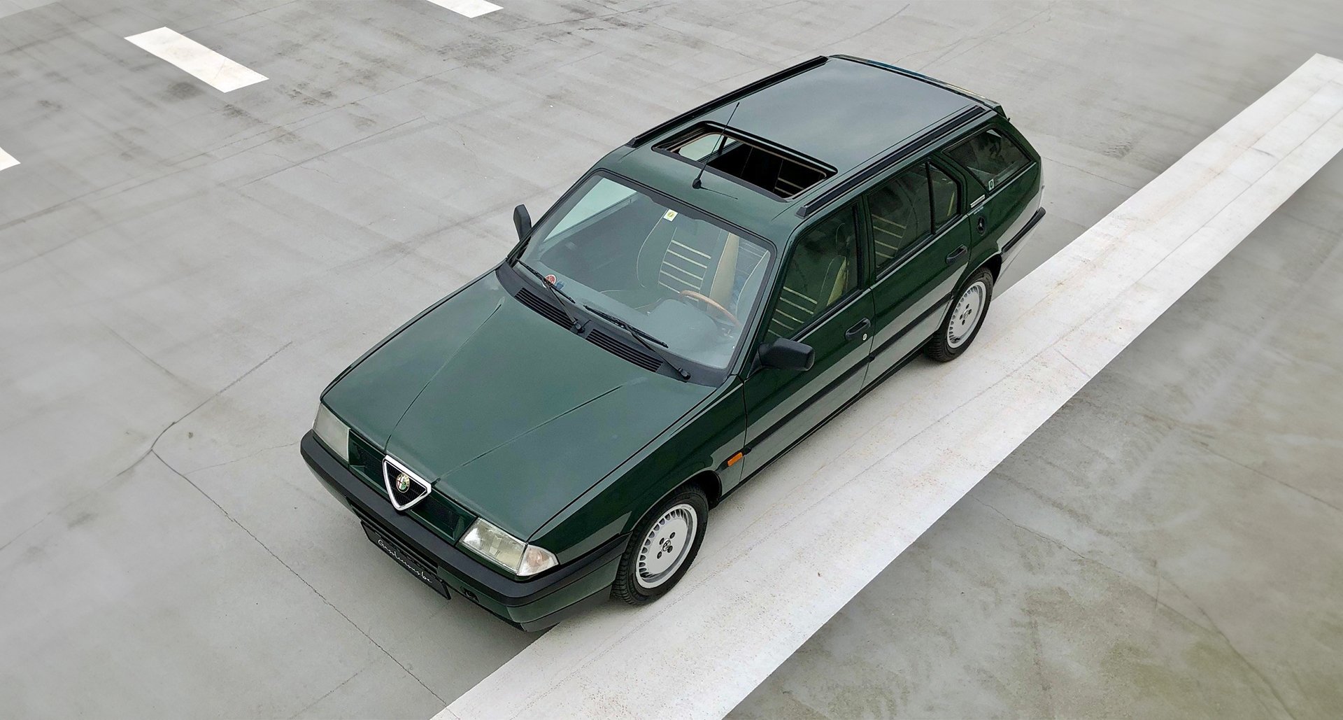 This Alfa Romeo 33 Sport Wagon 'Loden' is a car hunter's
