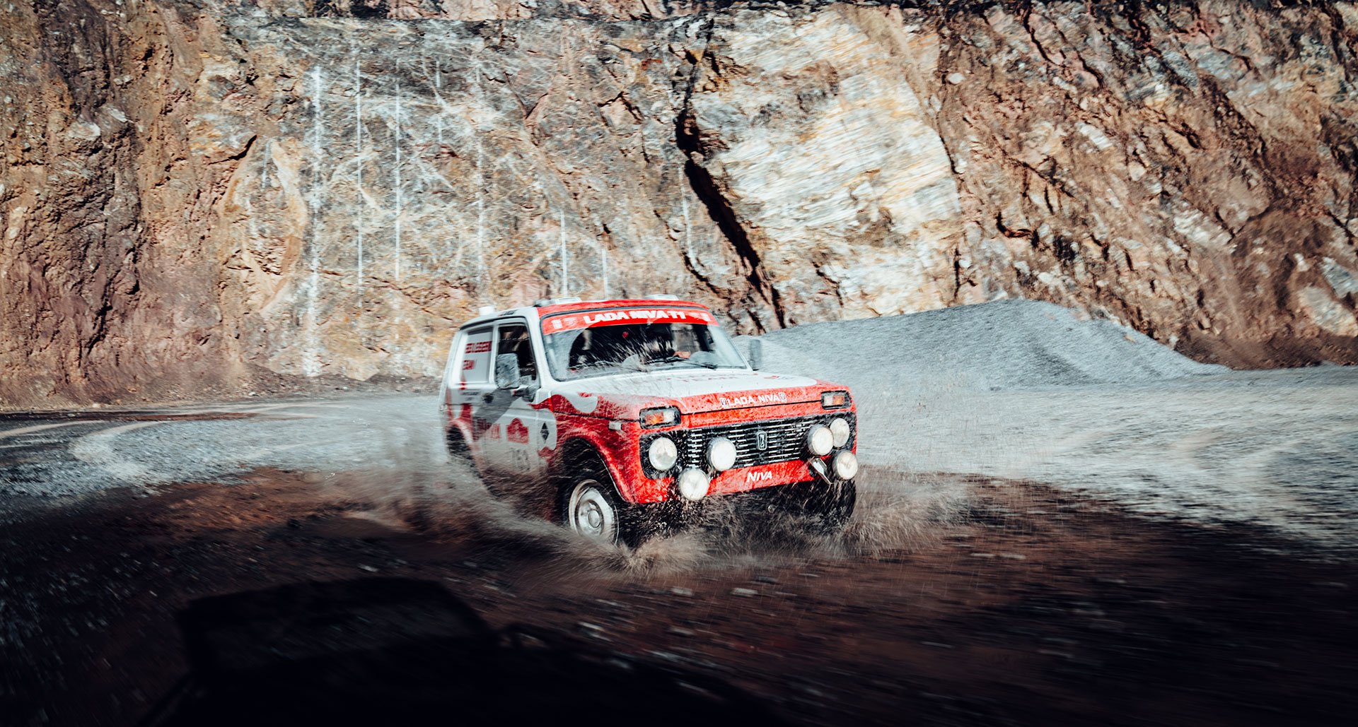 After 34 years, the Niva Red Legend Team is taking the LADA Niva back to  Dakar