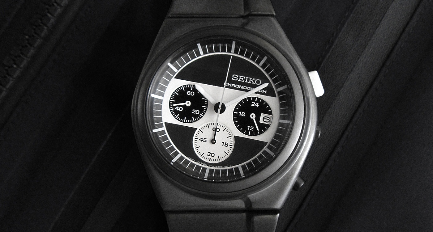 This limited-edition Seiko reissue is black and white and cool all over |  Classic Driver Magazine
