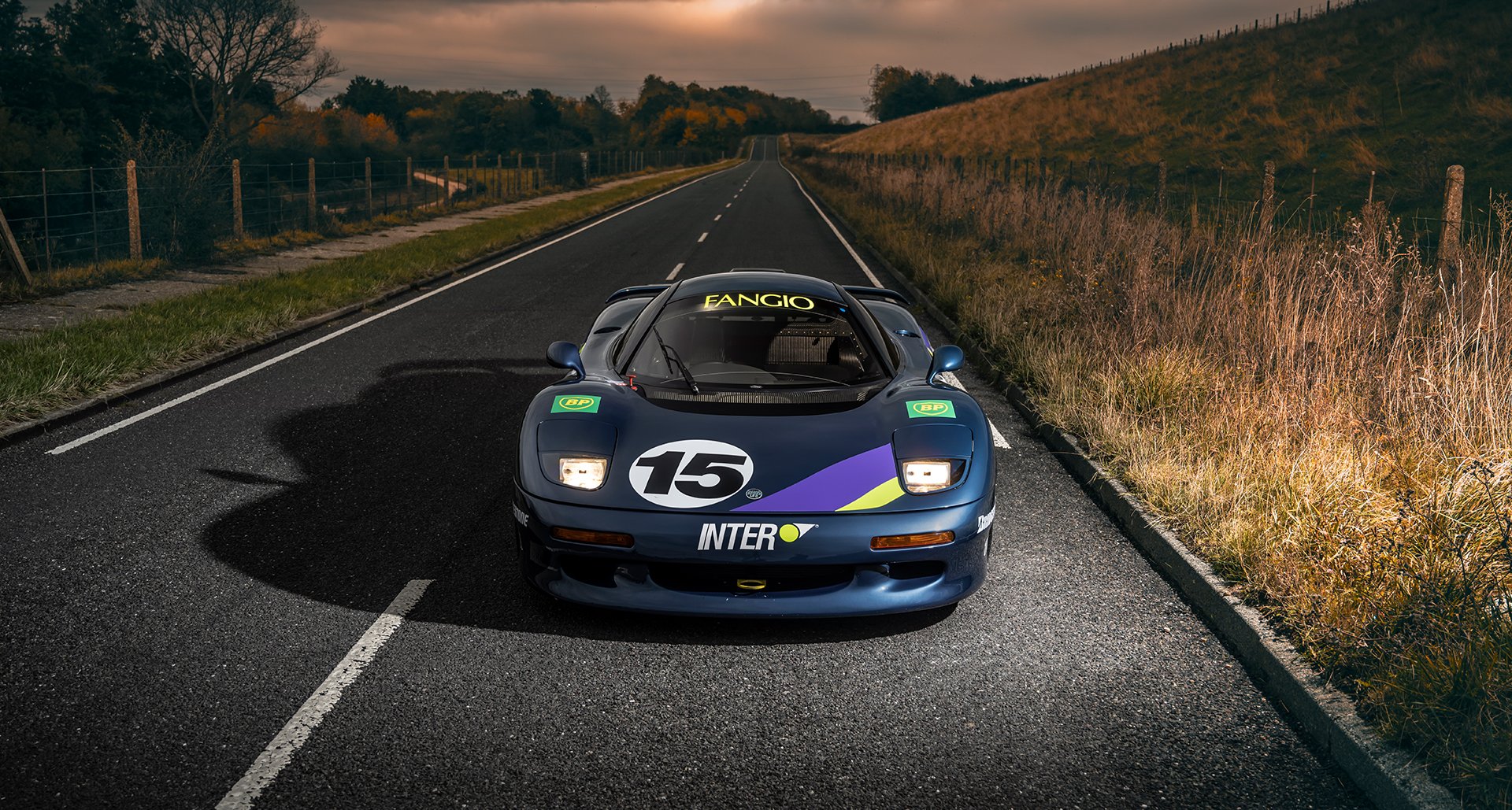 This race-winning Fangio Jaguar XJR-15 was thought to be lost