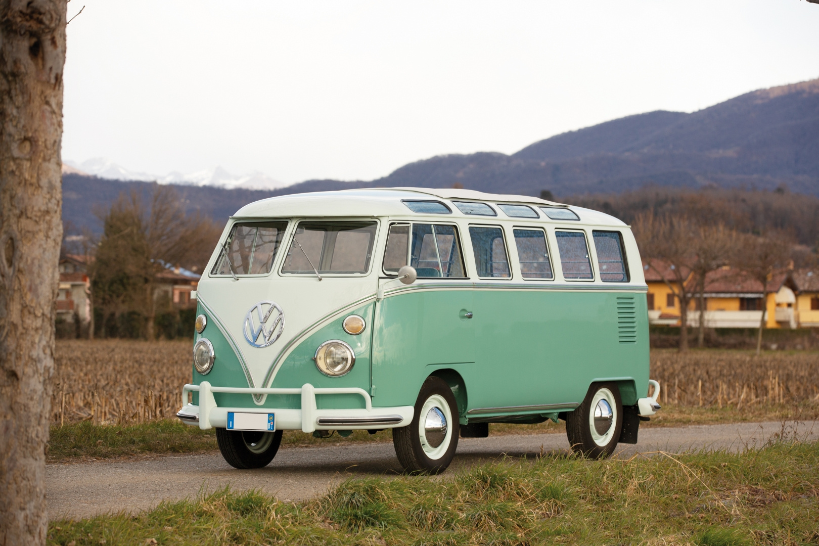 VW Bus T1 - Surfbulli Spardose Navy